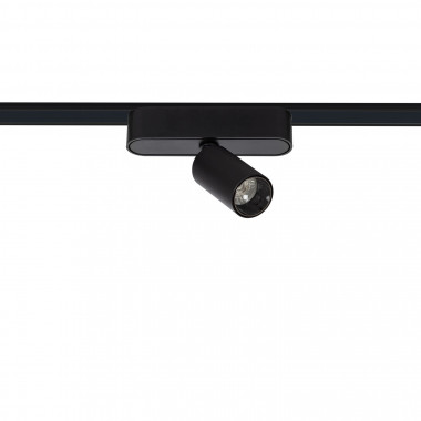 Foco Carril LED Magnético Monofásico 25mm Super Slim 5W 48V CRI90 Negro (UGR16)