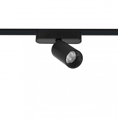 Spot LED 12W CRI90 (UGR16) Noir pour Rail Magnétique Monophasé Extra-Plat 25mm 48V
