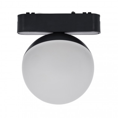 Produit de Spot LED 10W CRI90 Noir Ø100 mm pour Rail Magnétique Monophasé Extra-Plat 25mm 48V 