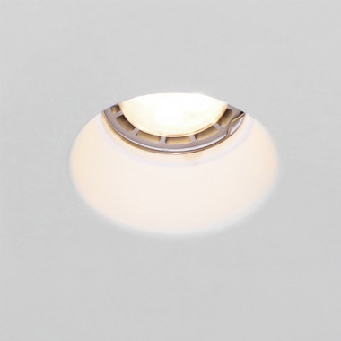 Product van Downlight Ring Integratie Rond Pleisterwerk/Pladur  voor LED Lamp GU10 / GU5.3 Cut Ø133 mm UGR17
