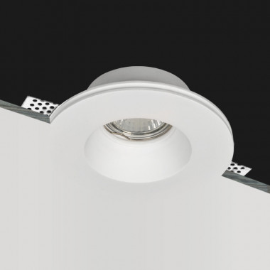 Produkt von LED-Downlightring für Gips/Gipsplatten Integration Rund für Glühbirne GU10 / GU5.3 Schnitt Ø133 mm UGR17