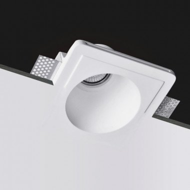 Produkt von LED-Downlightring für Gips/Gipsplatten Integration für Glühbirne GU10 / GU5.3 Schnitt 153x153 mm UGR17