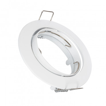 Product Downlight-Ring Rund Schwenkbar für LED-Glühbirne GU10 / GU5.3  Ø 72 mm