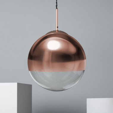 Yelitza Metal & Glass Pendant Lamp