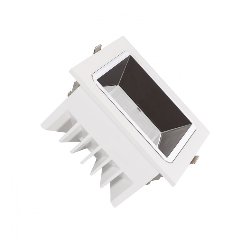 Product of 10W Square (UGR15) LuxPremium LIFUD CRI90 LED Downlight 100x100 mm Cut Out 
