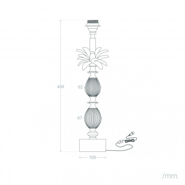 Lampe de Table Brahma