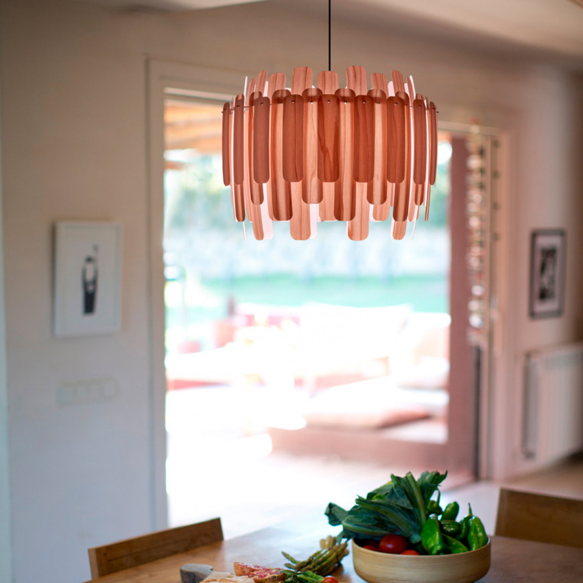 Product of Maruja LZF Wooden Pendant Lamp 