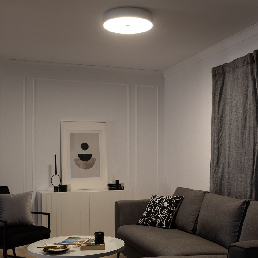 Produkt od Přisazené Stropní Kovové LED Svítidlo 30W Ø450 mm CCT dle Výběru Eyelight 