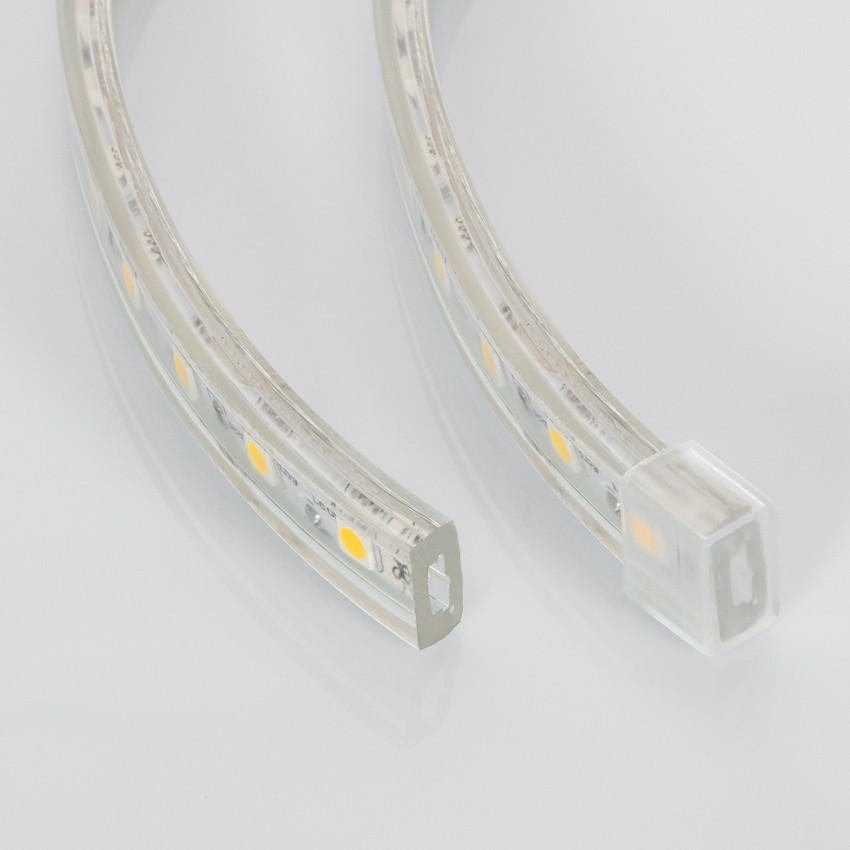Product of Amber Yellow LED Strip 220V AC 60 LED/m IP65