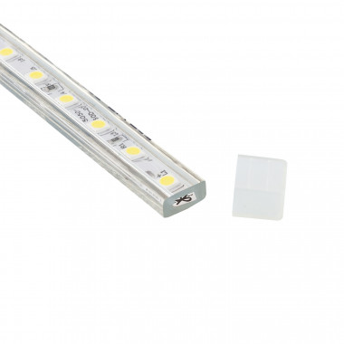 Product of 220V AC Warm White 100LED/m 14mm Wide LED Strip cut at Every 25cm IP67