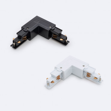 Product Connettore 'Right Side' Tipo L per Binario Trifase DALI TRACK
