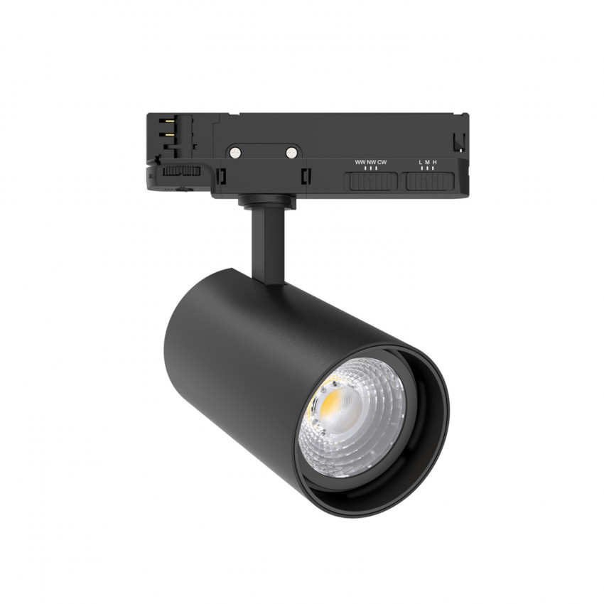 Product of 40W Fasano Dimmable NO Flicker LED Spotlight for Three Phase Track in Black 