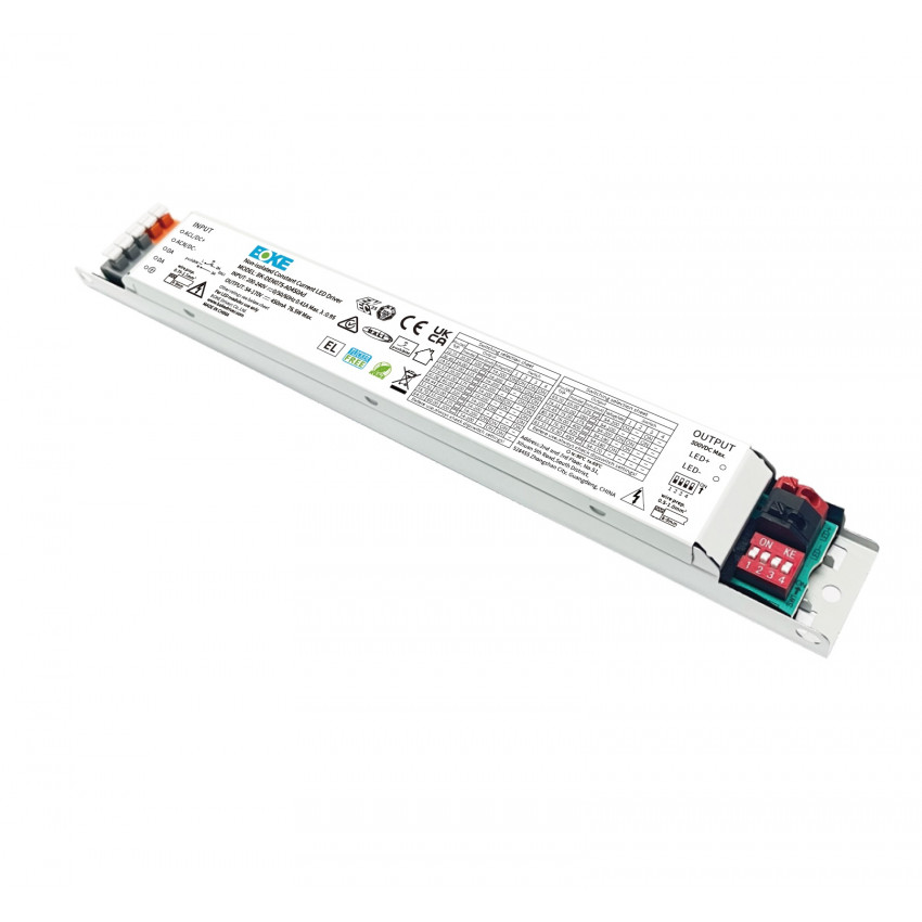 Product of 220-240V BOKE Linear DALI/PUSH Dimmable No Flicker Driver Output 54-200V 100-450mA 76.5W BK-DEN075