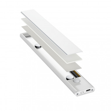 Produkt von LED-Unterschrankleiste 40cm mit Bewegungssensor mit Akku und USB C