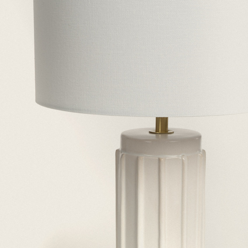 Product van Tafellamp van keramiek Corbusier