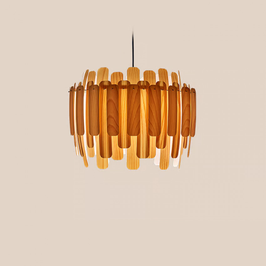 Product of Maruja LZF Wooden Pendant Lamp 