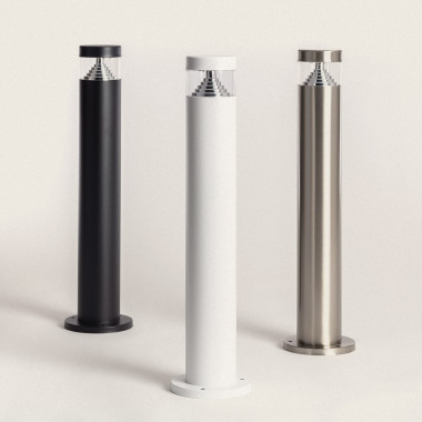 Product of 5W Inti Stainless Steel Outdoor Bollard in Black 50cm