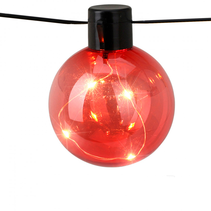 Product van LED Outdoor Slinger RGB met 10 Lampen Jarli 7,5m