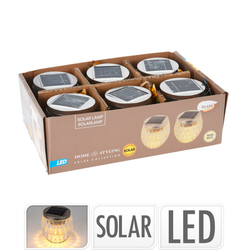 Produkt od Solární Skleněná LED Nádoba Kesia