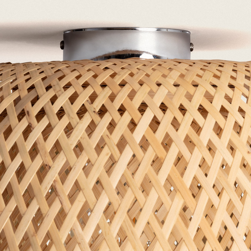 Product van Plafondlamp Bamboe Kea Big