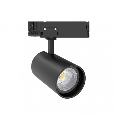 Produit de Spot LED pour Rail Triphasé 30W Fasano No Flicker Dimmable DALI Noir