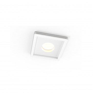 Colerette Downlight Intégration Plâtre/Pladur pour Ampoule LED GU10 / GU5.3 Coupe 125x125 mm UGR17