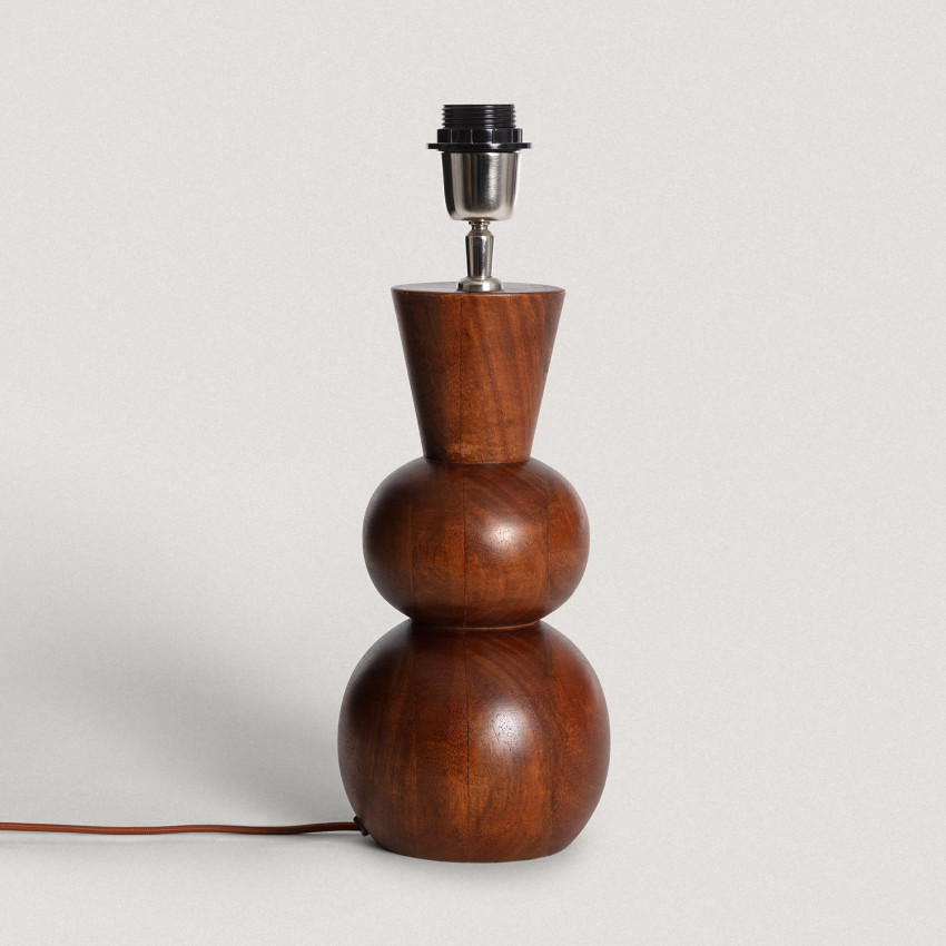 Product of Vinda Wooden Table Lamp Base ILUZZIA