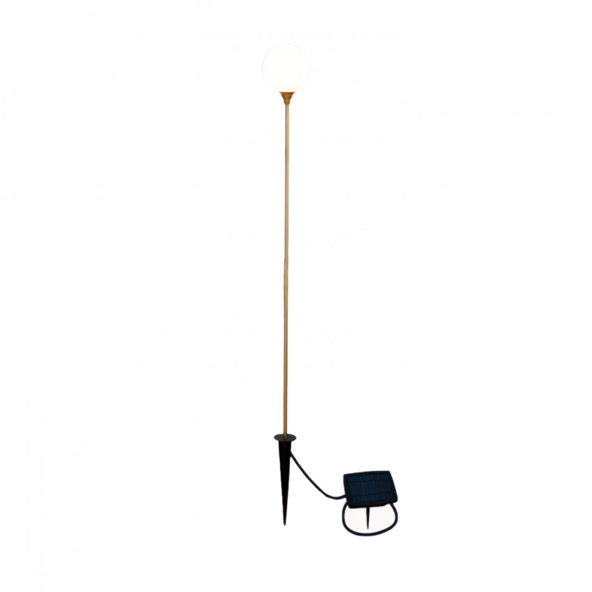 Product van Tuinverlichting LED Bruna 80 1 Pica Solar + Battery Brass 