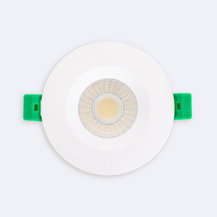 Prodotto da Downlight LED 5-8W Ignifugo Circolare Regolabile  4CCT (Caldo-Neutro) IP65 Taglio Ø65 mm 