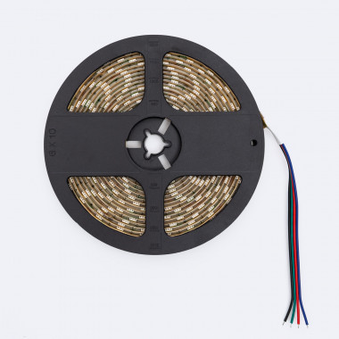 Product of 5m 24V DC 60 LEDs/m CCT Selectable LED Strip 10mm Wide cut at Every 5cm IP65 