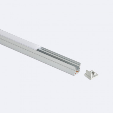 Profilé Aluminium en Saillie Super étroit 2m pour Ruban LED jusqu'à 8 mm