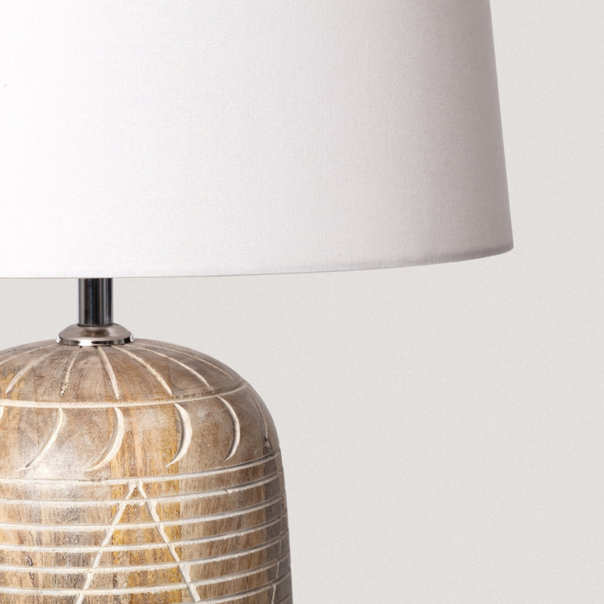Product of Koson Wooden Table Lamp ILUZZIA 