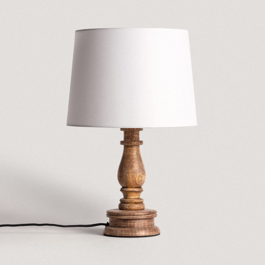 Product of Chess Wooden Table Lamp ILUZZIA 