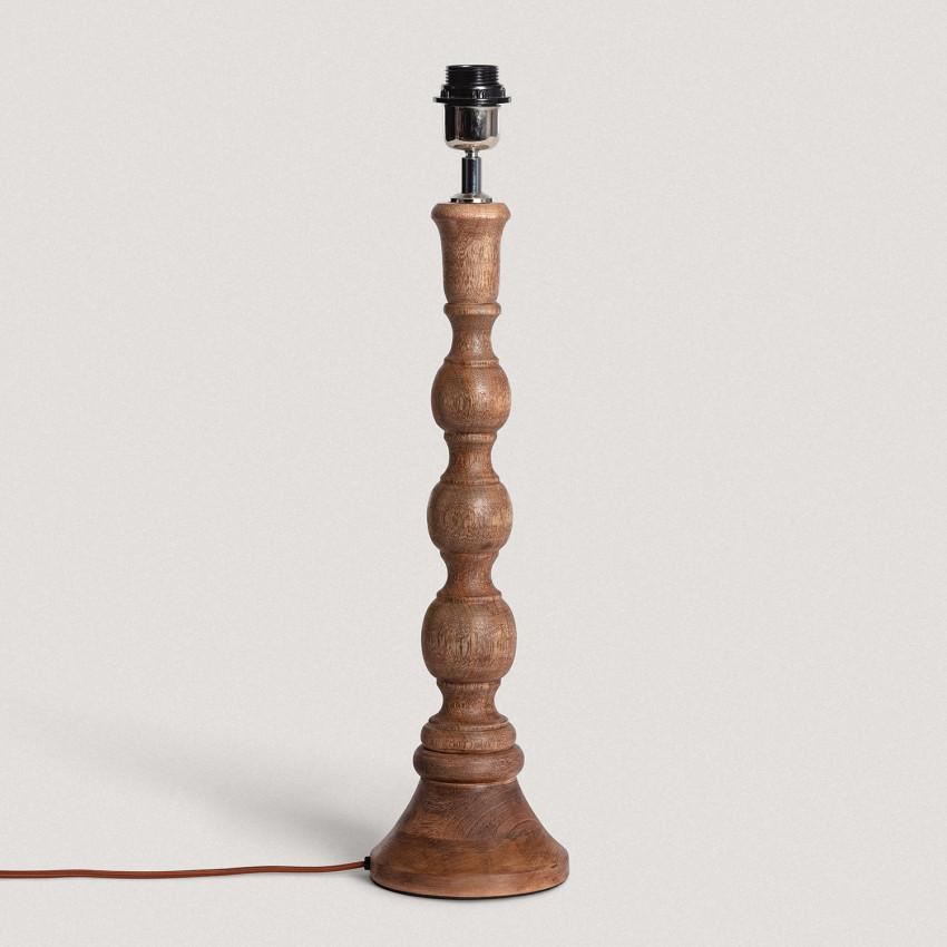 Product of Base for Anand Wooden Table Lamp ILUZZIA 
