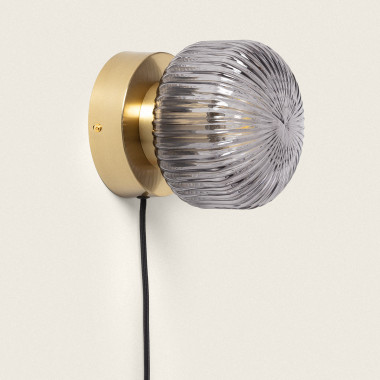 Windsor Metal & Glass Wall Lamp