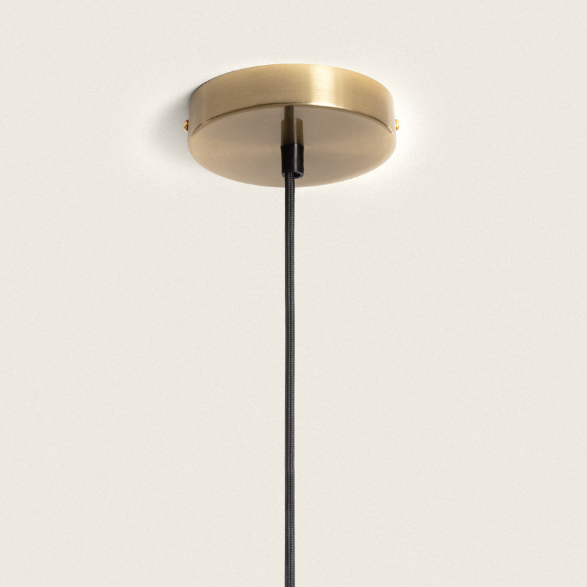 Product of Windsor Metal & Glass Pendant Lamp 