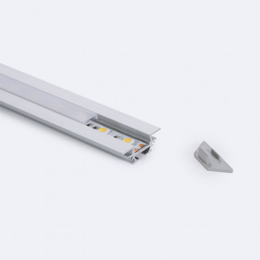 Produkt von Aluminium-Einbauprofil mit niedrigem Profil für LED-Streifen bis zu 11 mm
