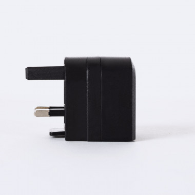 Product van Adapter Stekker Type E (EU) naar Stekker Type G (UK)