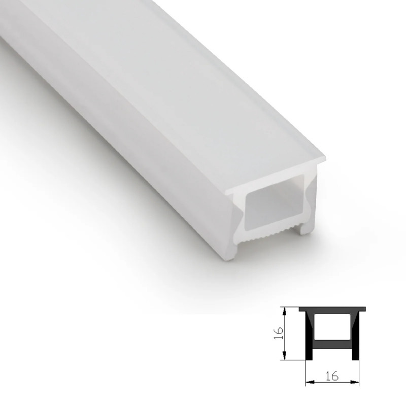 LED Silikonschlauch Flex für die Unterputzmontage bis zu 10-12 mm