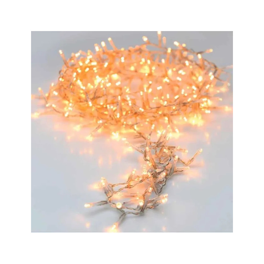 Product of 8m "Bunch" Transparent Warm White Outdoor LED Garland