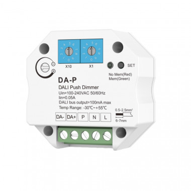 Variateur DALI 1 Canal Compatible avec Bouton Poussoir