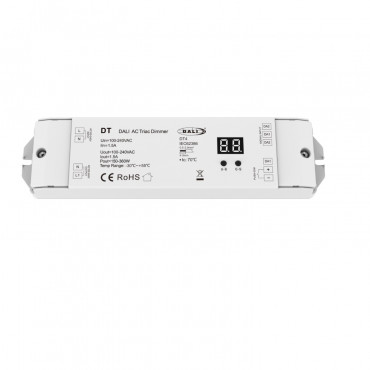 Product Regulador DALI a TRIAC 1 Canal 100-240V AC Compatible con Pulsador