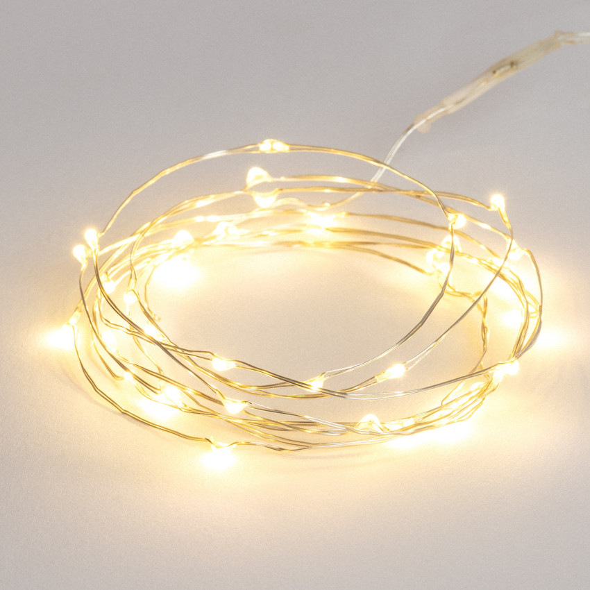 Product of 2m Warm White Wire Outdoor LED Garland 