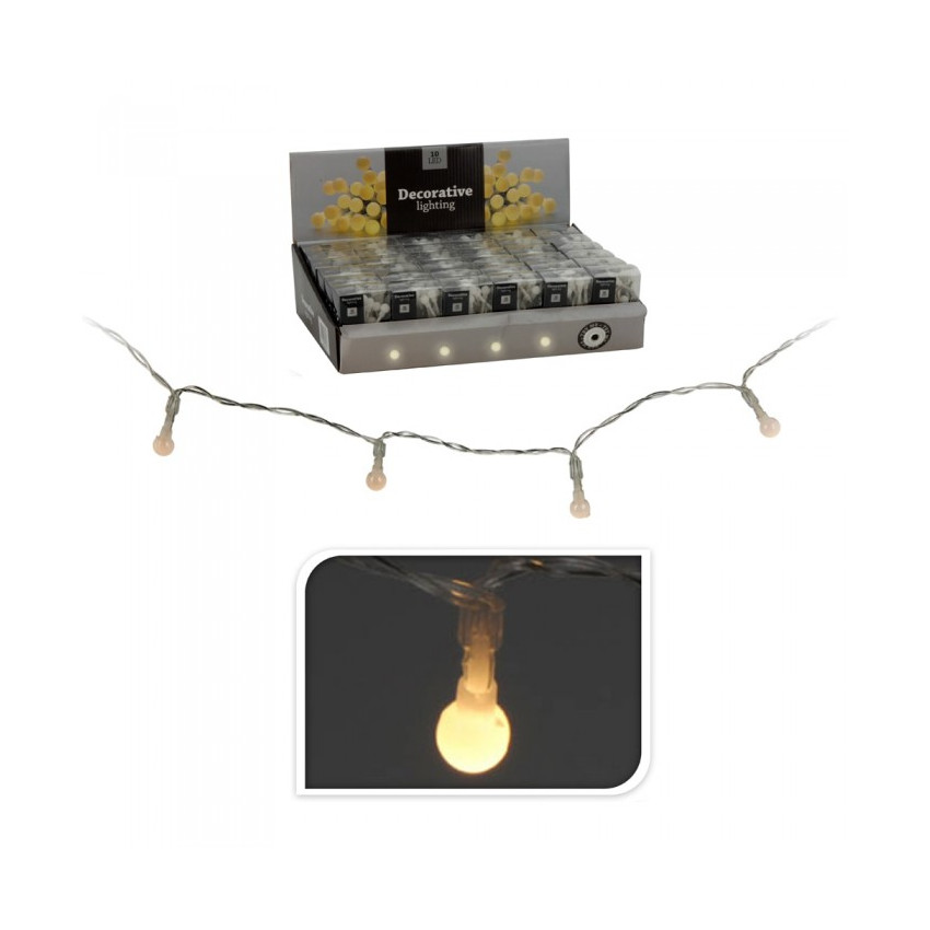 Produkt od 1m LED Světelná Girlanda - Řetěz s 20 Mini Baňkami na baterie