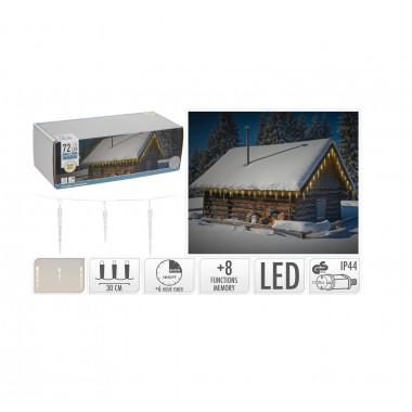 Guirlande Lumineuse LED Extérieur Blanc Chaud 7 m