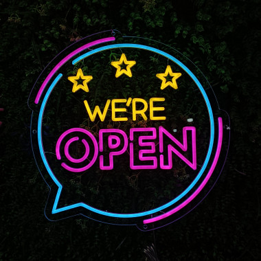 Produkt von LED-Neonschild We're Open
