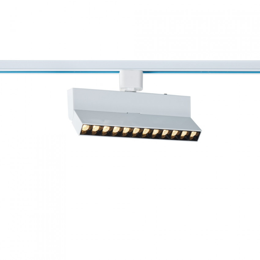 Product of 12W Elegant Optic Linear Dimmable LED Spotlight No Flicker CCT Selectable for Single Circuit Track in White