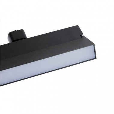 Product of 24W Elegant Linear TRIAC Dimmable LED Spotlight No Flicker CCT Selectable for Single Circuit Track in Black