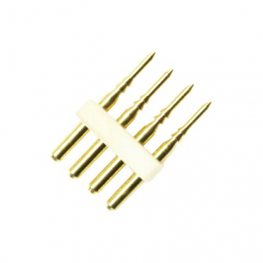 Product 4-pins connector voor RGB LED strip 220V AC SMD  IP 65 10 mm breed