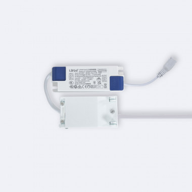 Product van LED Paneel 60x60 cm 40W 4000lm Microprismatic (UGR17) met Quick Connect Box en Veiligheidskabel